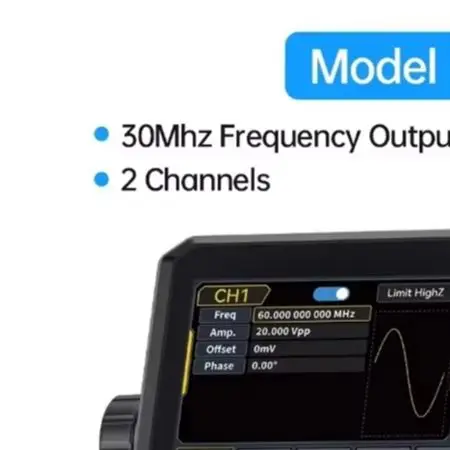 Dual Channel Arbitrary Waveform Function Generator 60Mhz - مولد وظائف ثنائي القناة TSG6020 بتردد