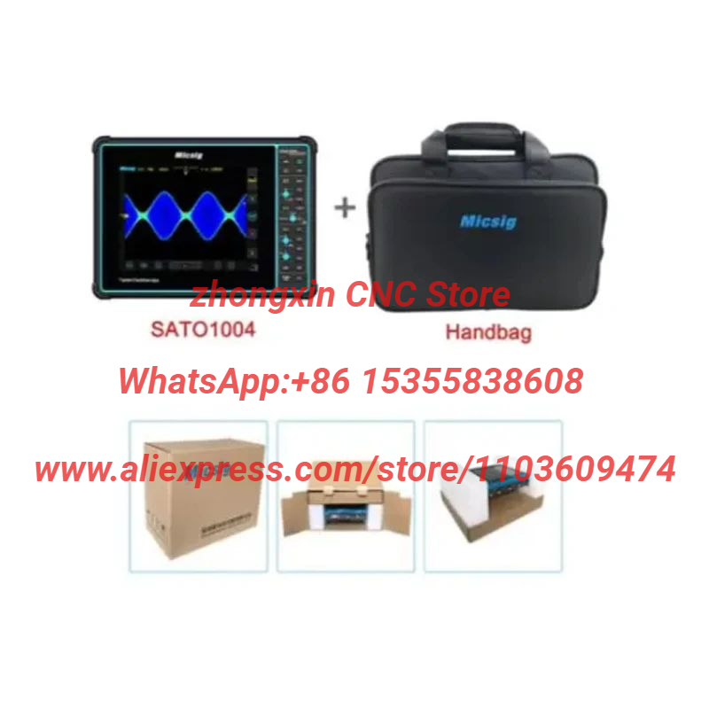 Handheld Tablet Oscilloscope Touchscreen 100Mhz - جهاز راسم ذبذبات محمول للسيارات SATO1004