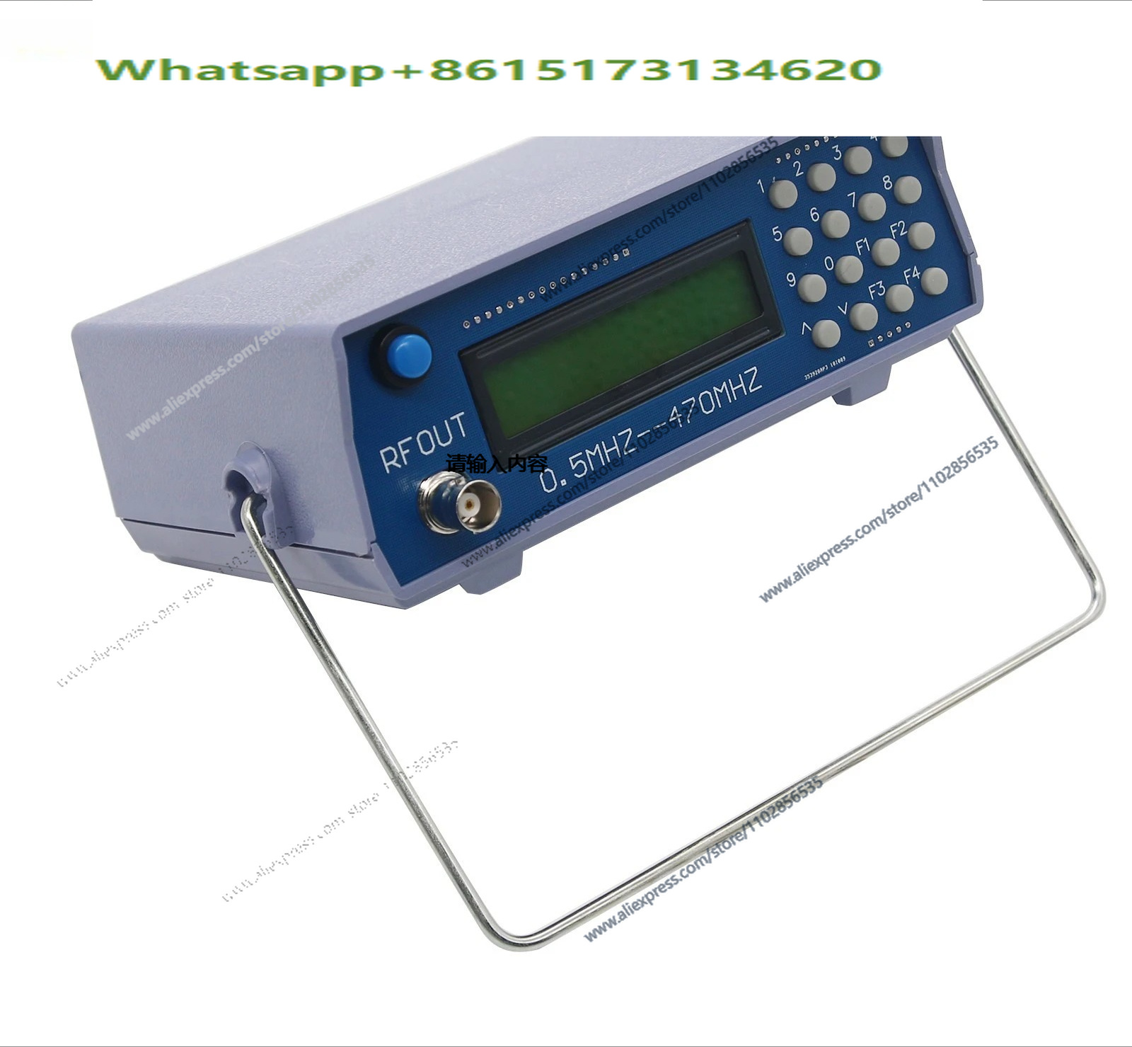 Rf Signal Generator 0.5Mhz To 470Mhz - جهاز قياس واختبار إشارات التردد اللاسلكي