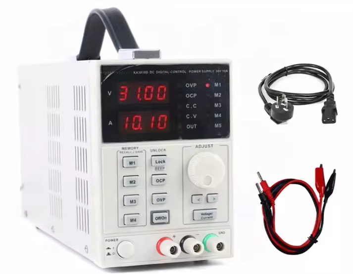 Programmable Linear Dc Power Supply 30V 10A - مصدر طاقة رقمي خطي قابل للبرمجة