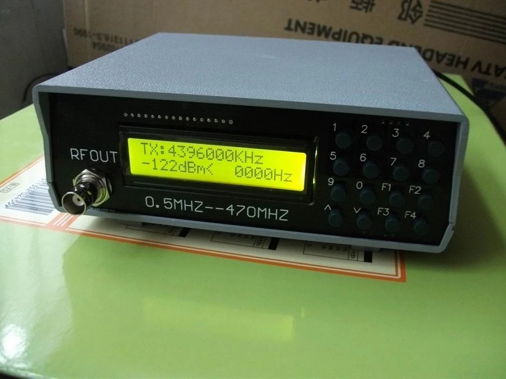 Rf Signal Generator 0.5Mhz To 470Mhz - 0.5Mhz-470Mhz RF إشارة مولد متر فاحص