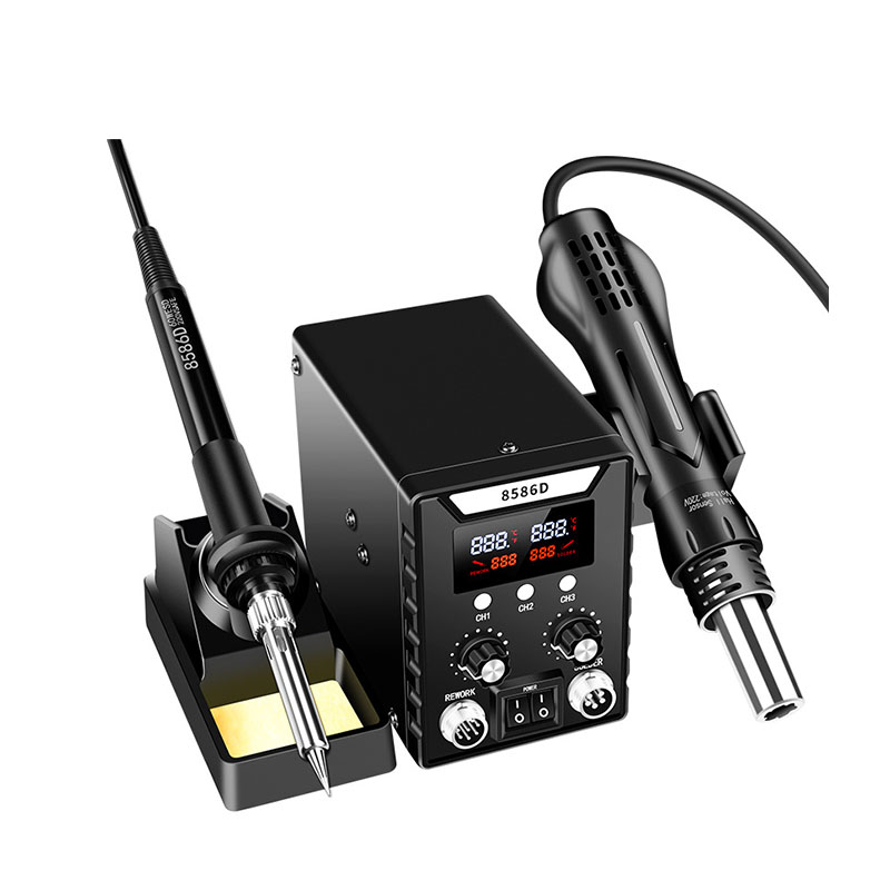 Smd Rework Station Hot Air Soldering 2 In 1 - محطة لحام رقمية 2 في 1