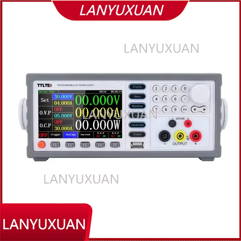Programmable Linear Dc Power Supply 30V 10A - مصدر طاقة خطي صناعي عالي الدقة