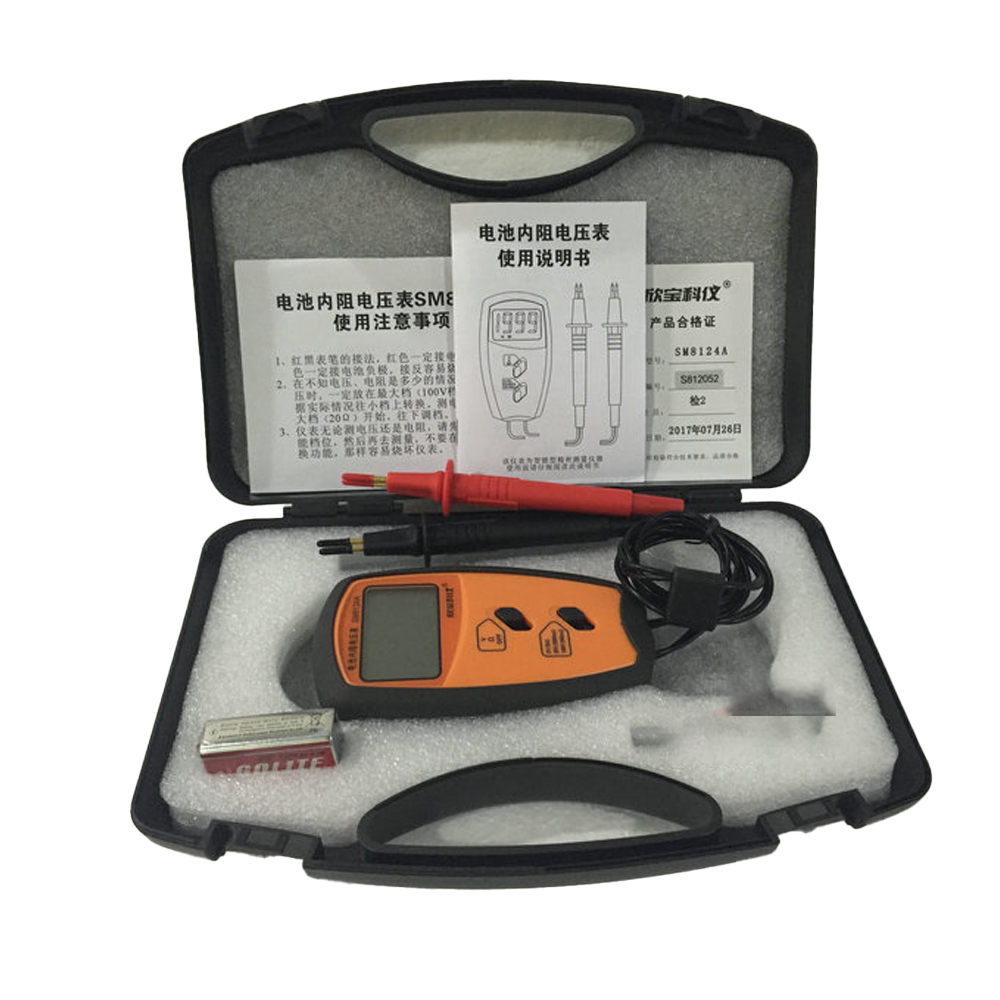 Battery Internal Resistance Tester Four Wire - جهاز اختبار المقاومة الداخلية للبطارية المحمولة