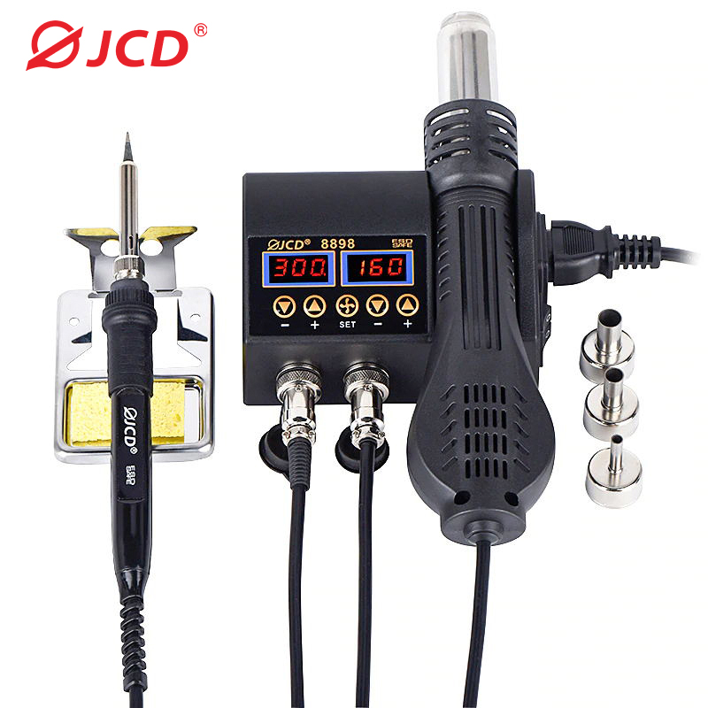 Smd Rework Station Hot Air Soldering 2 In 1 - 2 في 1 750 واط مسدس