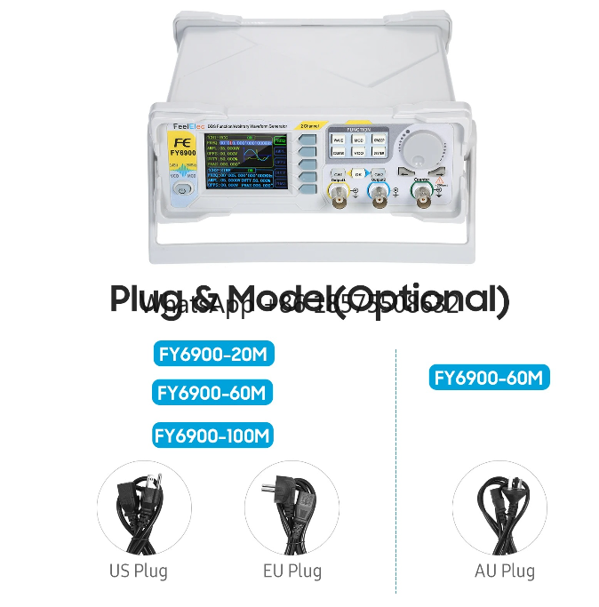 Dual Channel Arbitrary Waveform Function Generator 60Mhz - 60 ميجا هرتز وظيفة إشارة مولد
