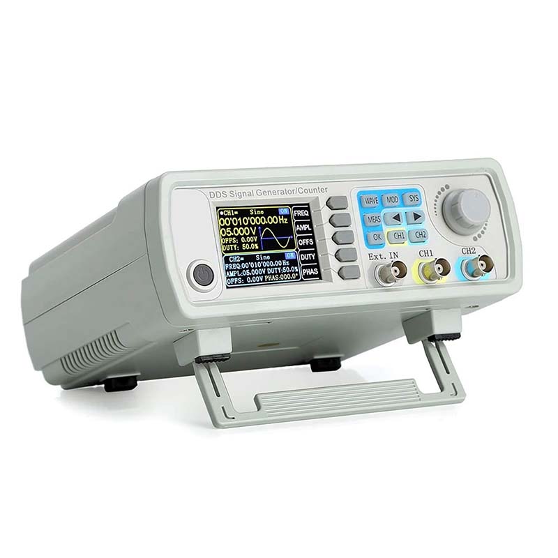 Dual Channel Arbitrary Waveform Function Generator 60Mhz - ثنائي القناة DDS إشارة مولد عداد