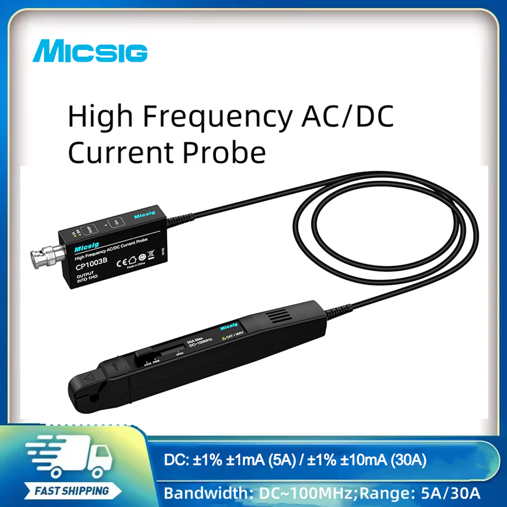 Current Probe Ac Dc 50Mhz Oscilloscope - مسبار تيار عالي التردد AC/DC من