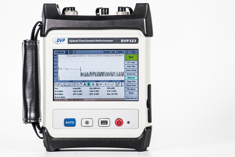 Optical Time Domain Reflectometer Otdr 1310 1550Nm - جهاز اختبار الألياف البصرية DVP323 1310/1550