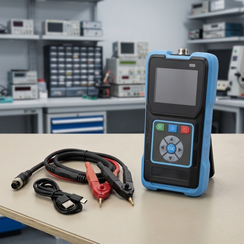 Battery Internal Resistance Tester Four Wire - BT02 جهاز اختبار المقاومة الداخلية للبطارية