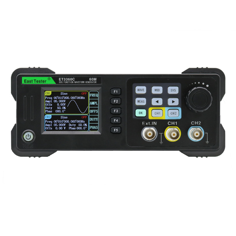Dual Channel Arbitrary Waveform Function Generator 60Mhz - جهاز اختبار East Tester ET3320C ET3340C