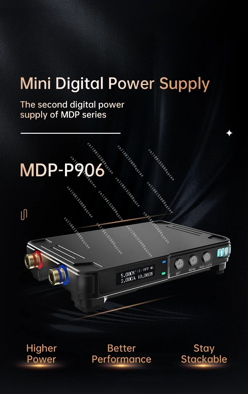 Programmable Linear Dc Power Supply 30V 10A - وحدة تزويد الطاقة الرقمية MDP-P906 قابلة