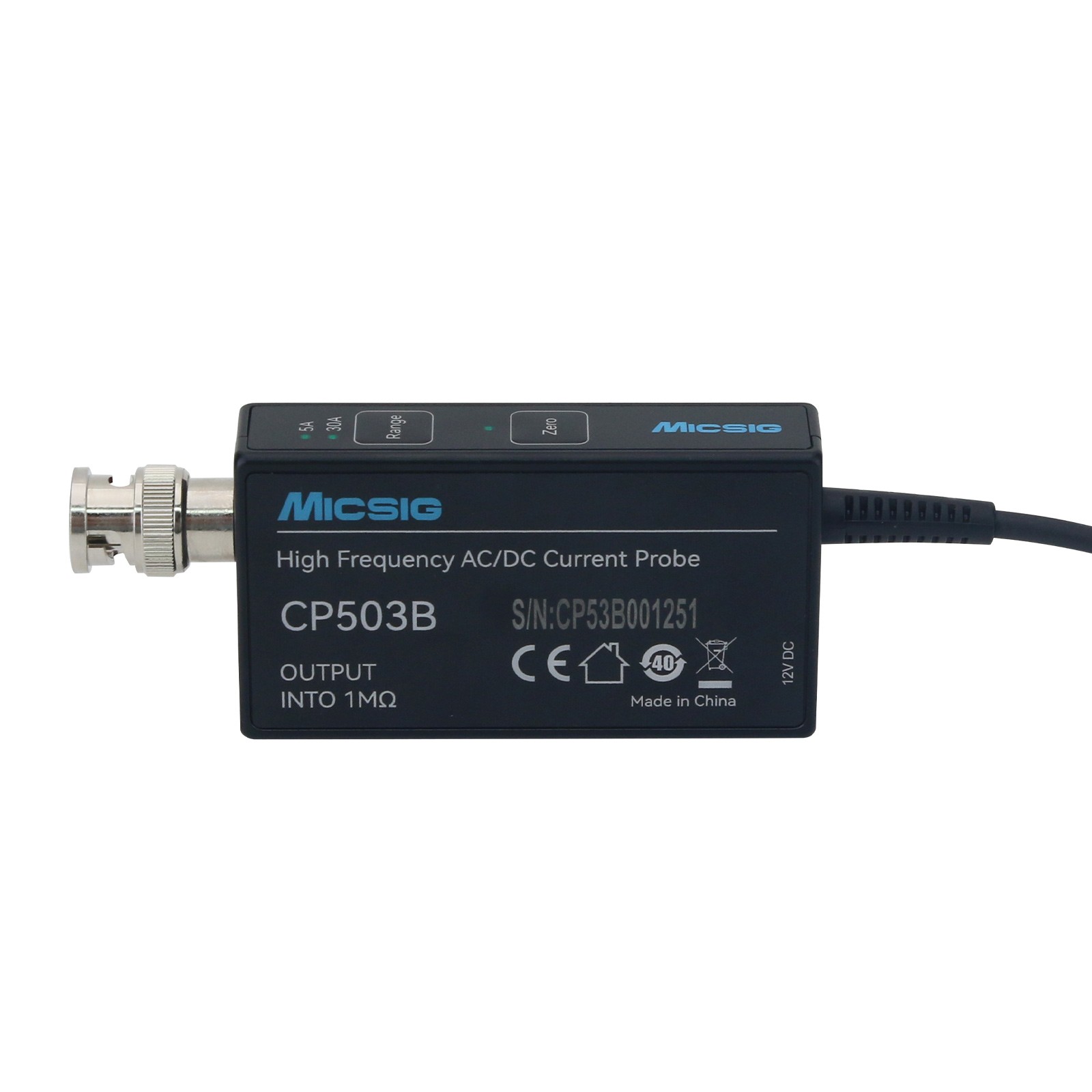 Micsig CP503B 50MHz 5A/30A ثنا - مراجعة Current Probe Ac Dc 50Mhz Oscilloscope وسعره
