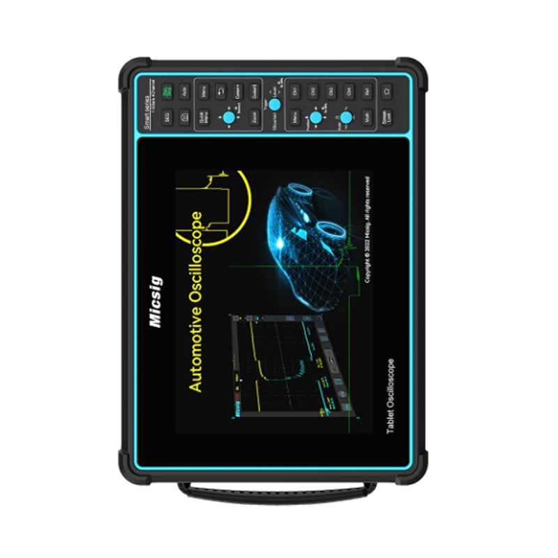 جهاز راسم ذبذبات محمول للسيارا - مراجعة Handheld Tablet Oscilloscope Touchscreen 100Mhz وسعره
