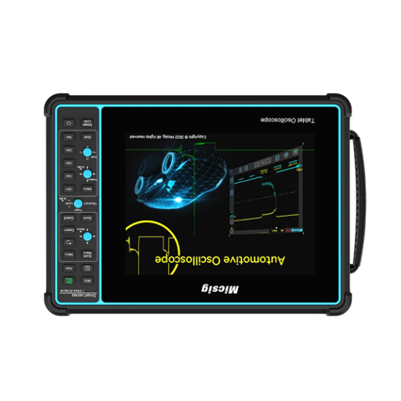 جهاز راسم ذبذبات محمول للسيارا - مراجعة Handheld Tablet Oscilloscope Touchscreen 100Mhz وسعره