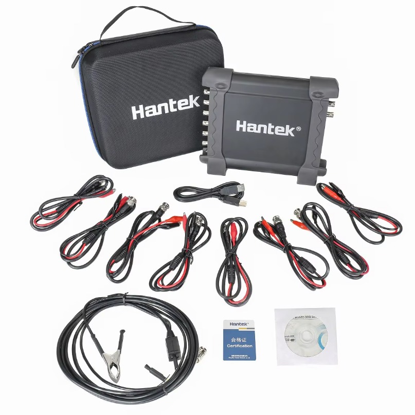 جهاز راسم ذبذبات السيارات هانت - مراجعة Automotive Diagnostic Oscilloscope 8 Channel وسعره