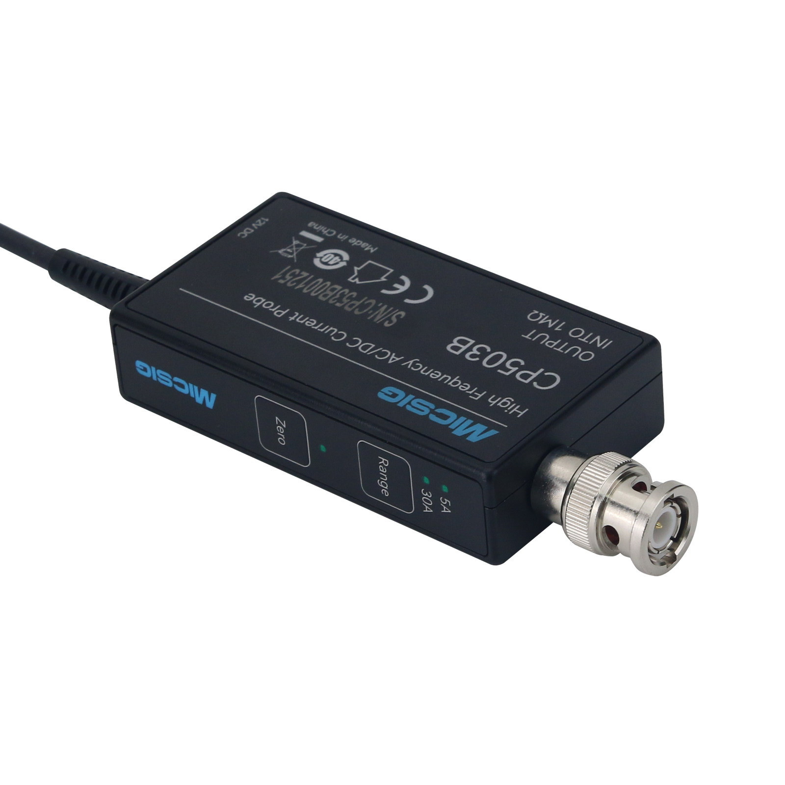مسبار تيار عالي التردد Micsig  - مراجعة Current Probe Ac Dc 50Mhz Oscilloscope وسعره