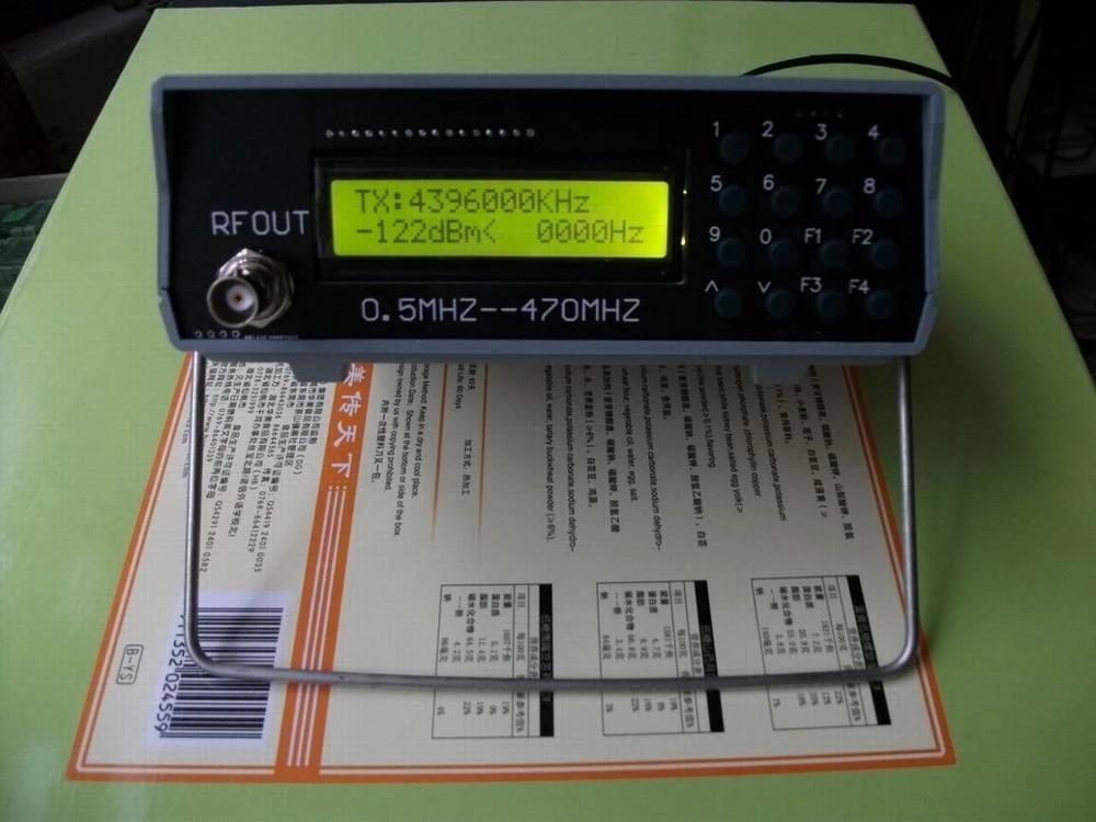 0.5Mhz-470Mhz RF إشارة مولد مت - مراجعة Rf Signal Generator 0.5Mhz To 470Mhz وسعره