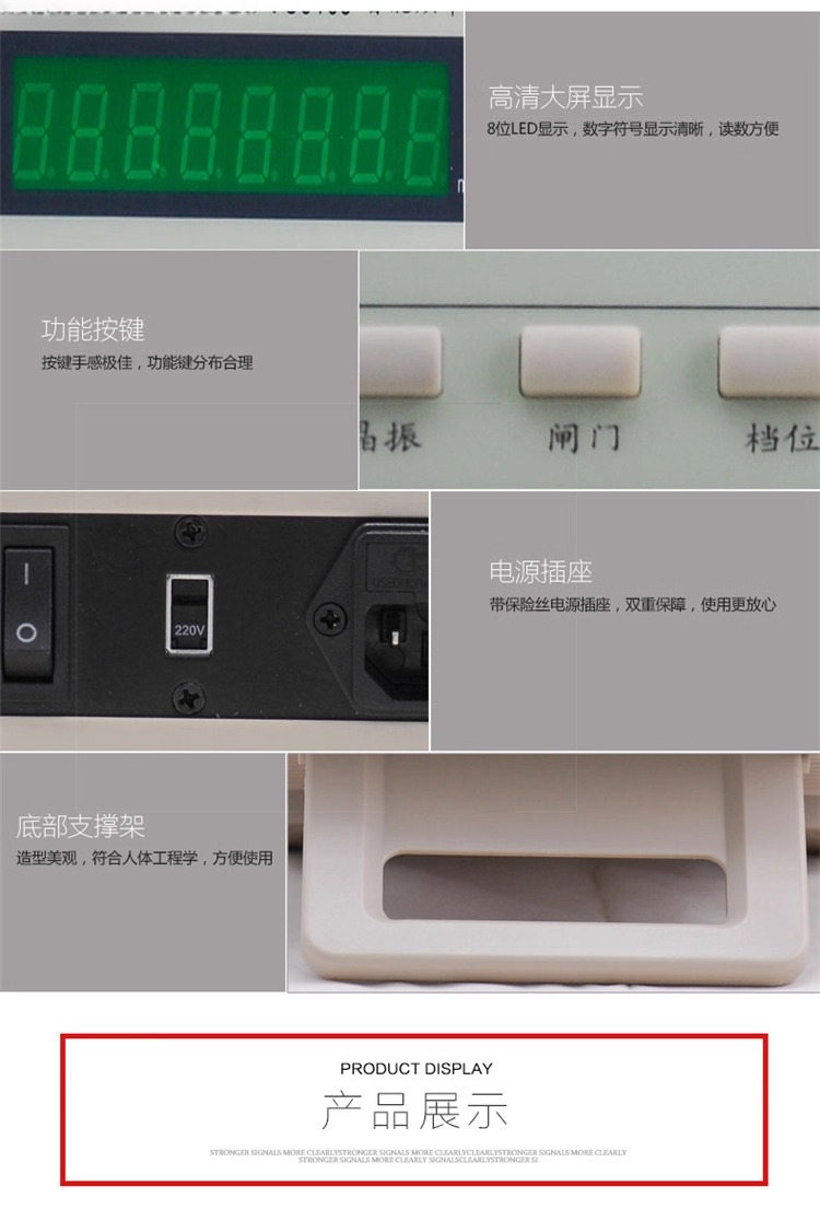 محلل هوائي احترافي VC3165 بترد - مراجعة Benchtop Frequency Counter Meter 2.4Ghz وسعره