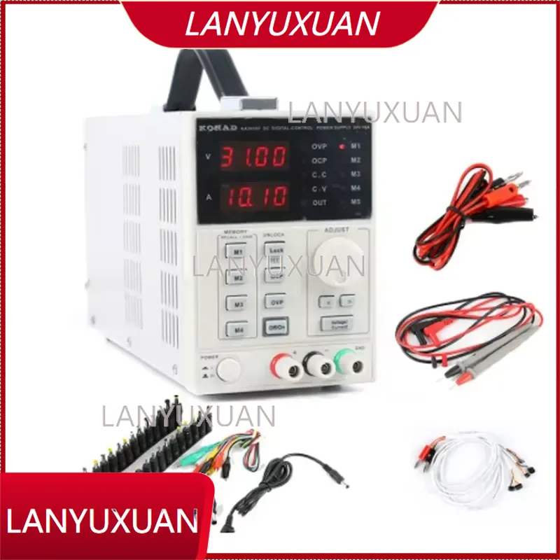 مزود طاقة رقمي خطي قابل للبرمج - مراجعة Programmable Linear Dc Power Supply 30V 10A وسعره