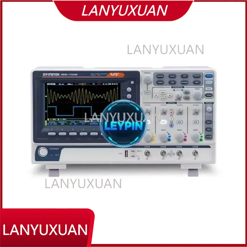 جهاز راسم الذبذبات الرقمي GWin - مراجعة Digital Storage Oscilloscope 4 Channel 100Mhz وسعره