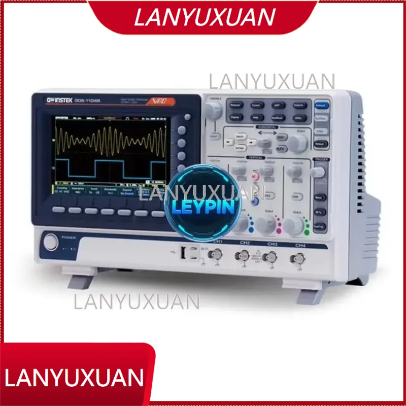 جهاز راسم الذبذبات الرقمي GWin - مراجعة Digital Storage Oscilloscope 4 Channel 100Mhz وسعره