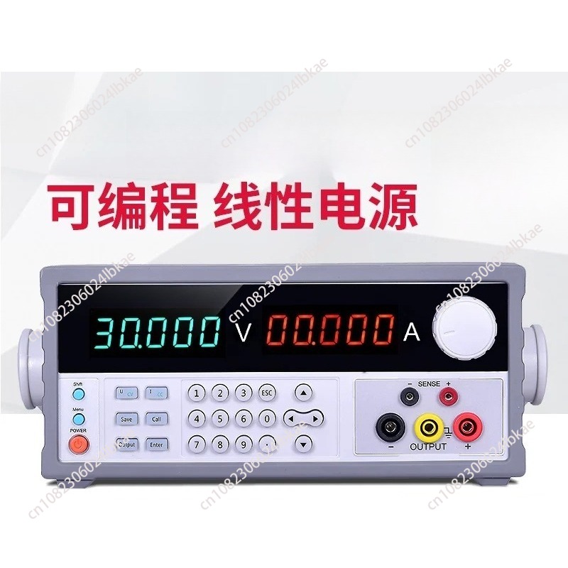 مصدر طاقة تيار مستمر قابل للبر - مراجعة Programmable Linear Dc Power Supply 30V 10A وسعره