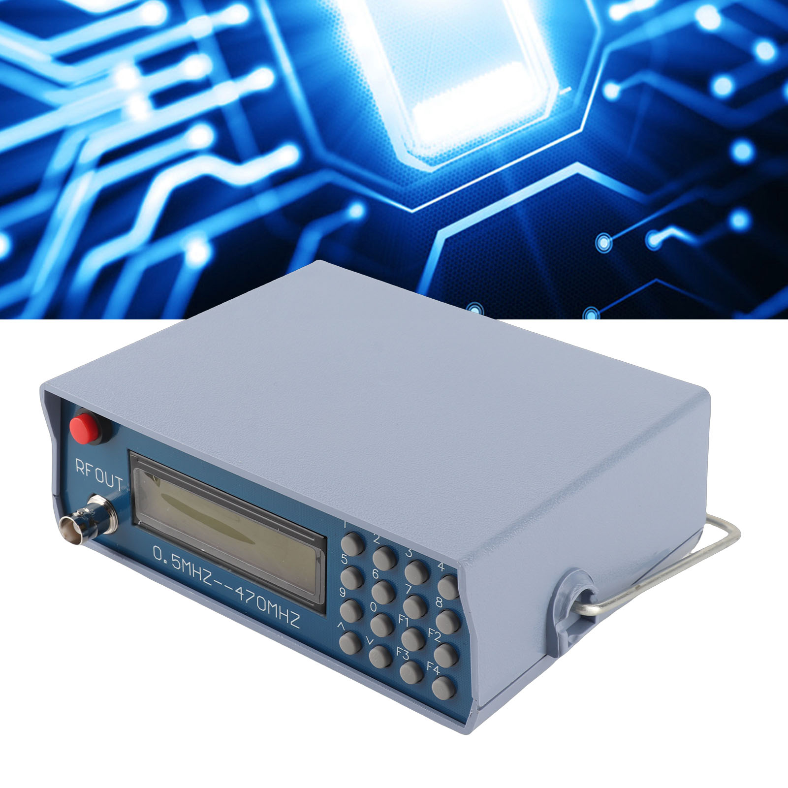 مولد إشارة RF، مصدر إشارة تعدي - مراجعة Rf Signal Generator 0.5Mhz To 470Mhz وسعره