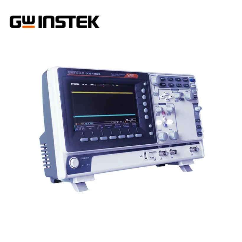 جهاز راسم الذبذبات الرقمي GWIn - مراجعة Digital Storage Oscilloscope 4 Channel 100Mhz وسعره
