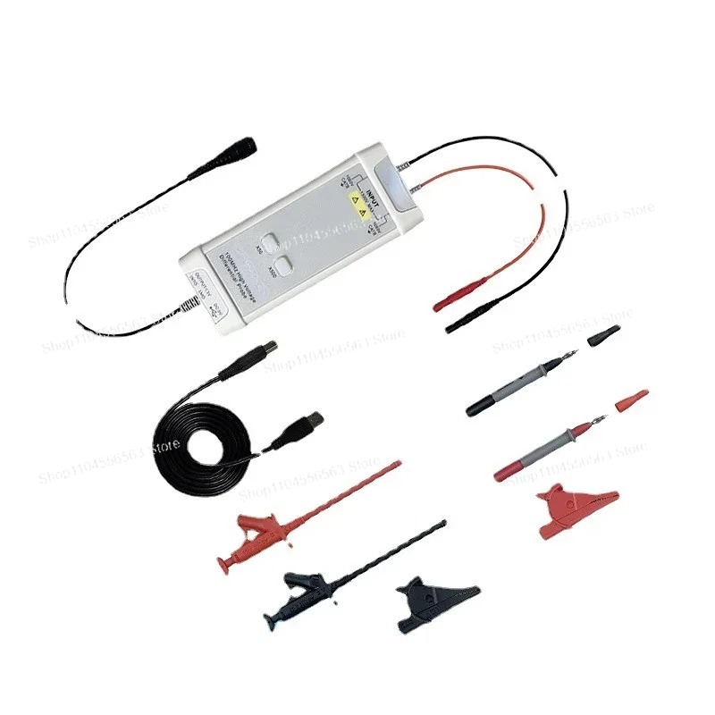مجموعة أدوات مسبار التفاضل عال - مراجعة High Voltage Differential Probe 100Mhz 1300V وسعره
