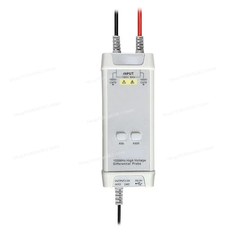 مجموعة أدوات مسبار التفاضل عال - مراجعة High Voltage Differential Probe 100Mhz 1300V وسعره