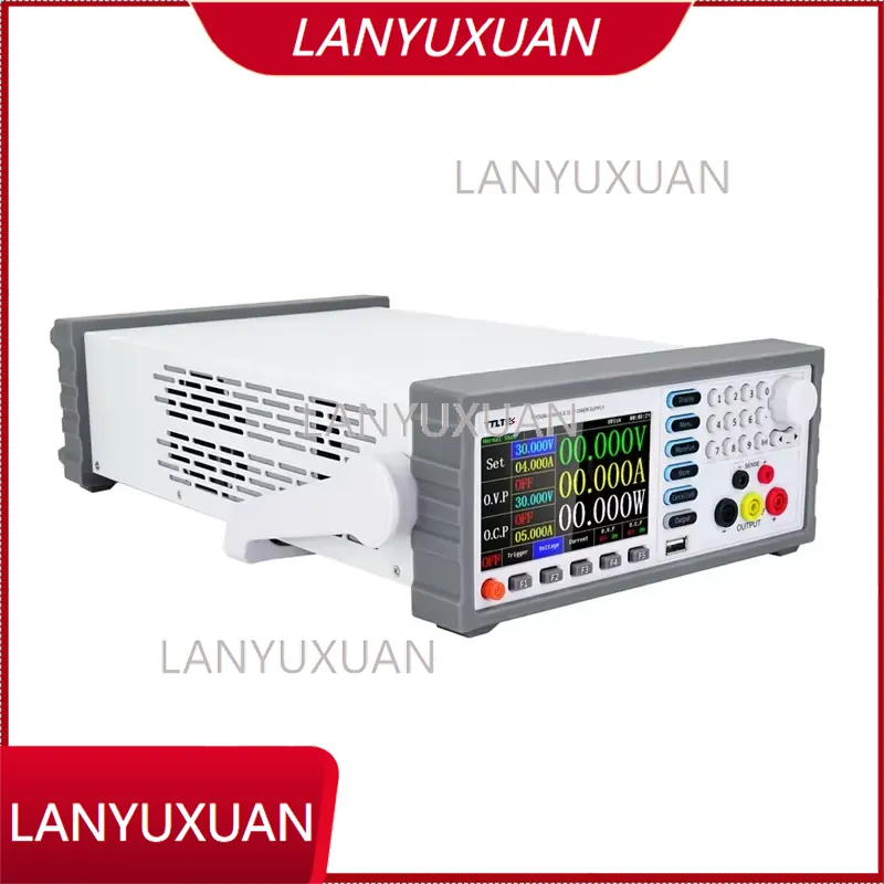 مصدر طاقة خطي صناعي عالي الدقة - مراجعة Programmable Linear Dc Power Supply 30V 10A وسعره