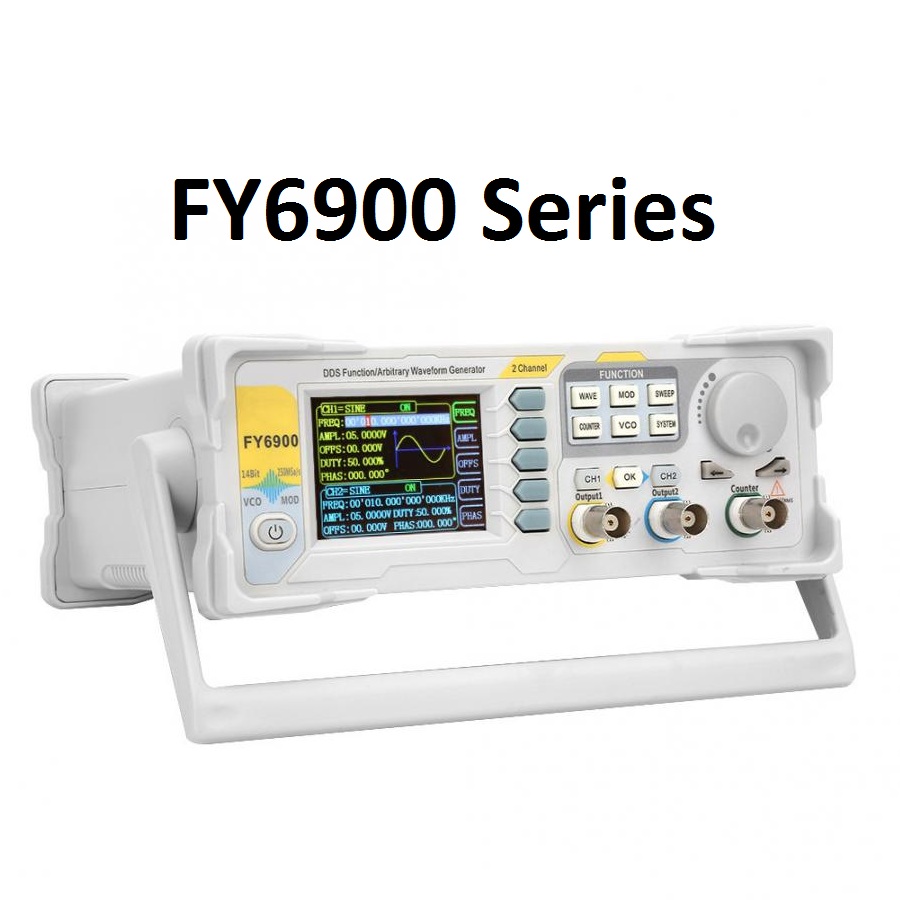 Feelelec FY6900 0-60 ميجا هرتز - مراجعة Dual Channel Arbitrary Waveform Function Generator 60Mhz وسعره