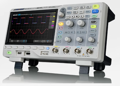 جهاز راسم الذبذبات الرقمي SDS1 - مراجعة Digital Storage Oscilloscope 4 Channel 100Mhz وسعره