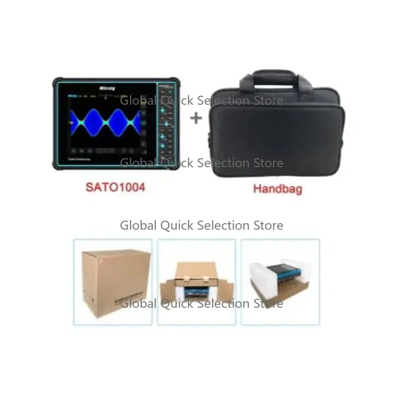 جهاز راسم ذبذبات محمول للسيارا - مراجعة Handheld Tablet Oscilloscope Touchscreen 100Mhz وسعره