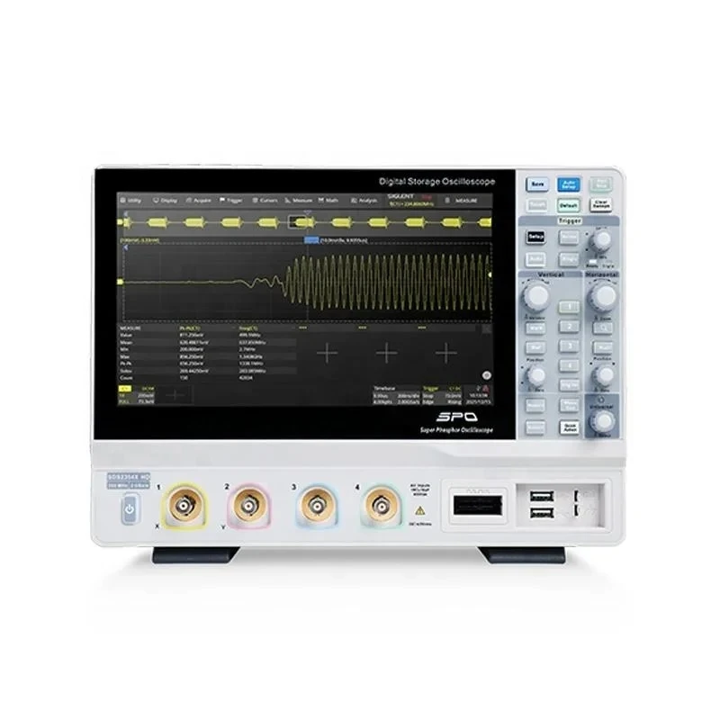 SDS2104X/SDS2204X/2354X HD 4 ق - مراجعة Digital Storage Oscilloscope 4 Channel 100Mhz وسعره