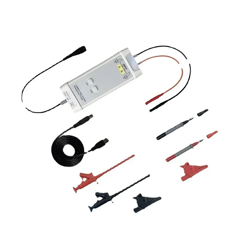 جهاز راسم ذبذبات جديد 1300 فول - مراجعة High Voltage Differential Probe 100Mhz 1300V وسعره