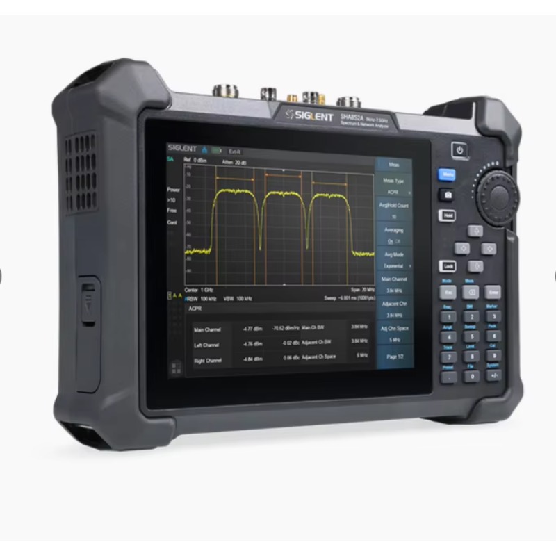 محلل طيفي Siglent SHA851A مع م - مراجعة Spectrum Analyzer Tracking Generator 1.5Ghz وسعره