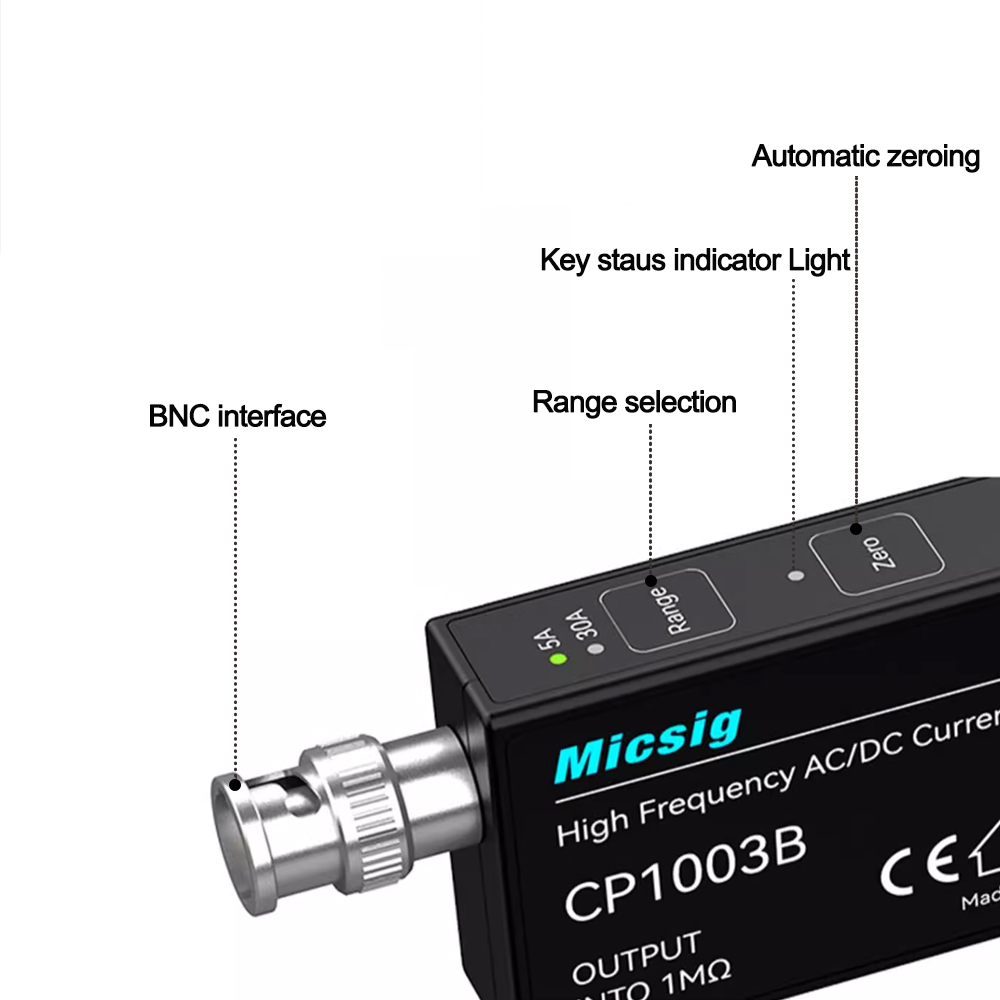 مسبار تيار عالي التردد AC/DC م - مراجعة Current Probe Ac Dc 50Mhz Oscilloscope وسعره