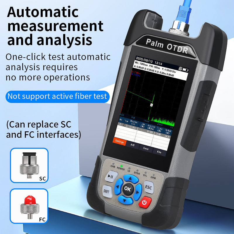 KP600 OTDR 90 كجم 1310/1550nm  - مراجعة Optical Time Domain Reflectometer Otdr 1310 1550Nm وسعره