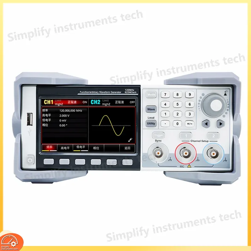 مولد موجات عشوائية عالي الدقة، - مراجعة Dual Channel Arbitrary Waveform Function Generator 60Mhz وسعره