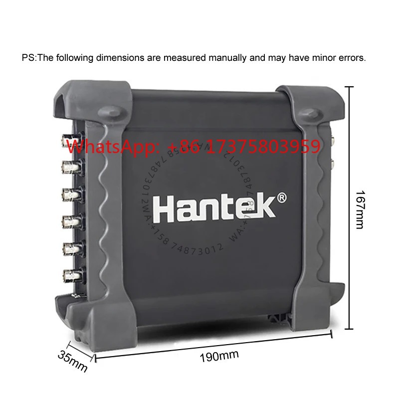 جهاز تشخيص السيارات Hantek 100 - مراجعة Automotive Diagnostic Oscilloscope 8 Channel وسعره