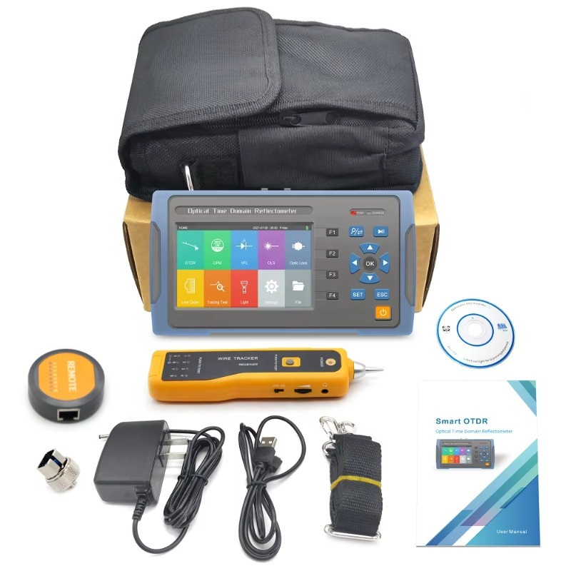 جهاز اختبار الألياف الضوئية ال - مراجعة Optical Time Domain Reflectometer Otdr 1310 1550Nm وسعره