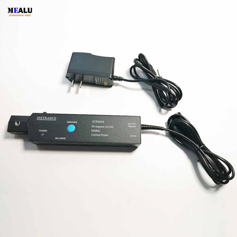 مسبار تيار عالي التردد للتيار  - مراجعة Current Probe Ac Dc 50Mhz Oscilloscope وسعره