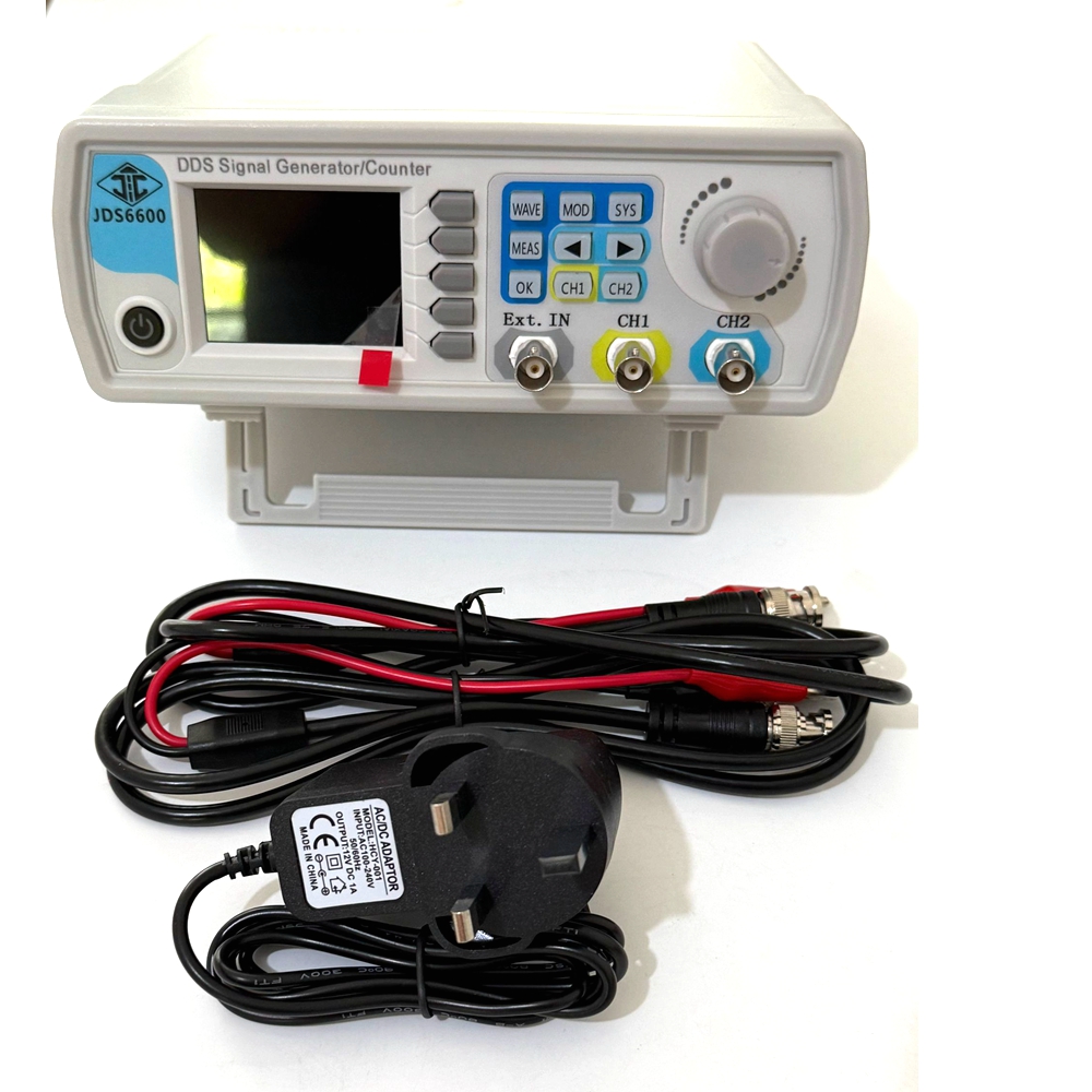 JDS6600 60 ميجا هرتز DDS وظيفة - مراجعة Dual Channel Arbitrary Waveform Function Generator 60Mhz وسعره