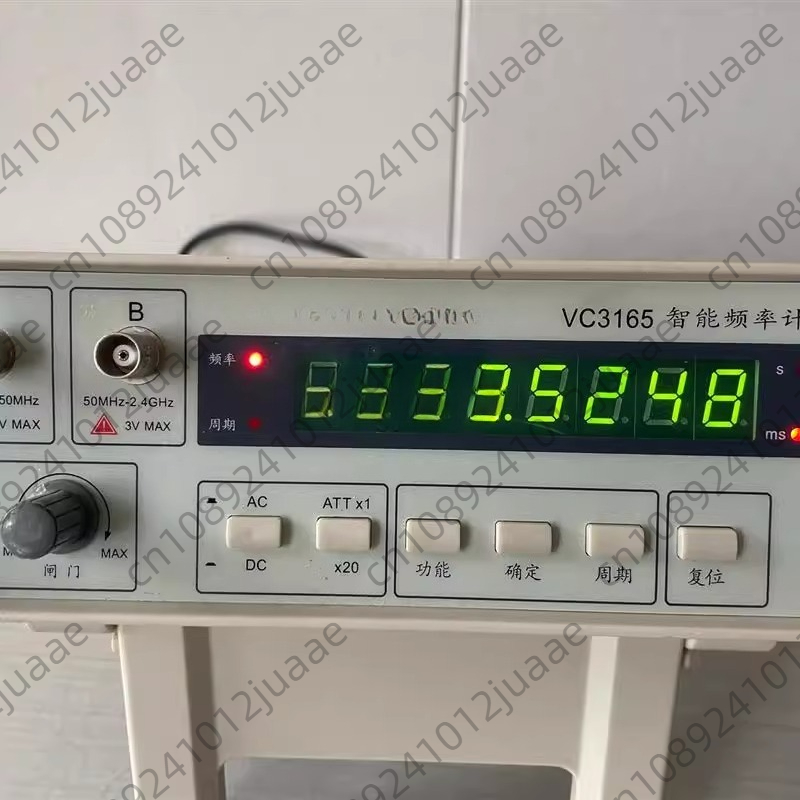 VC3165 عداد عالي الدقة 2.4 جيج - مراجعة Benchtop Frequency Counter Meter 2.4Ghz وسعره