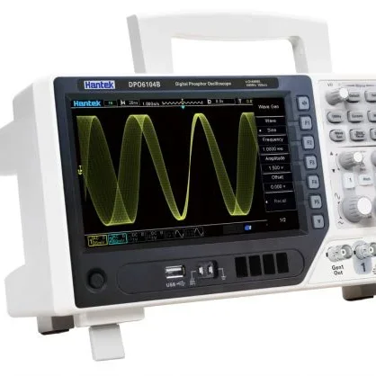 4 قناة تخزين رقمي راسم الذبذبا - مراجعة Digital Storage Oscilloscope 4 Channel 100Mhz وسعره