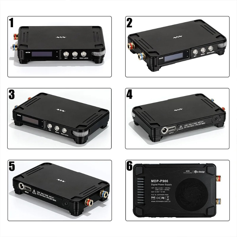 Miniware MDP-P906 مصدر طاقة رق - مراجعة Programmable Linear Dc Power Supply 30V 10A وسعره