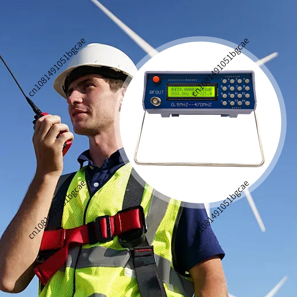 مولد إشارات تردد راديوي 0.5 مي - مراجعة Rf Signal Generator 0.5Mhz To 470Mhz وسعره