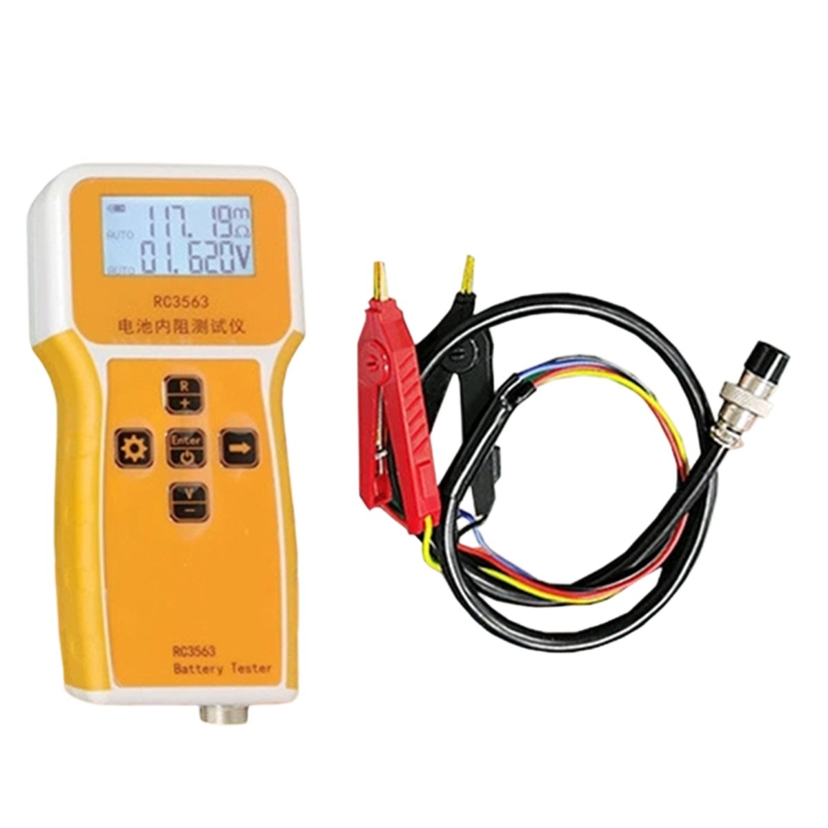 جهاز اختبار RC3563 عالي المقاو - مراجعة Battery Internal Resistance Tester Four Wire وسعره